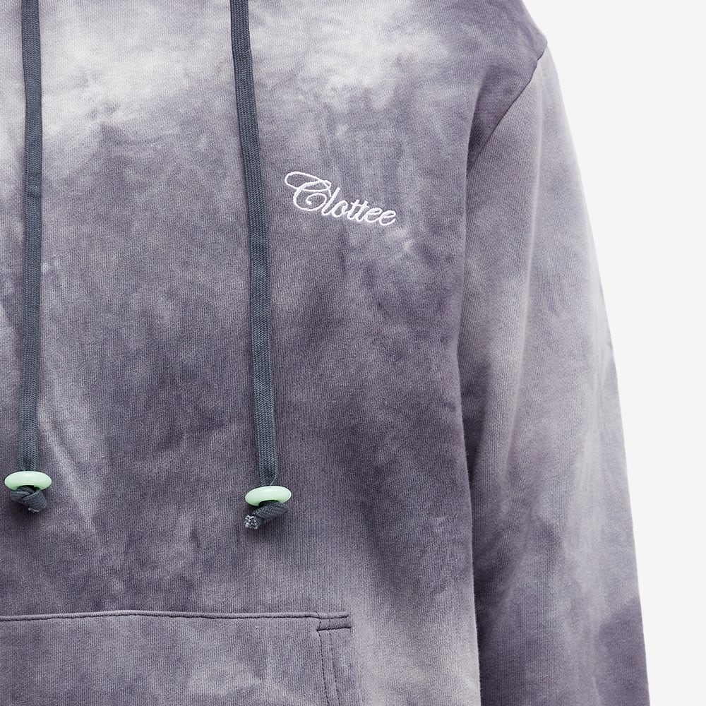 CLOTTEE By CLOT Tie Dye Script Logo Popover Hoodie - 5