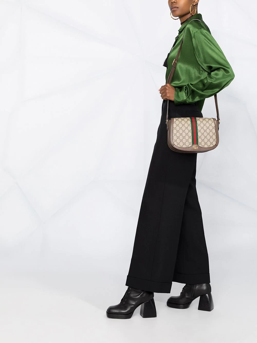 high-waist tailored trousers - 4