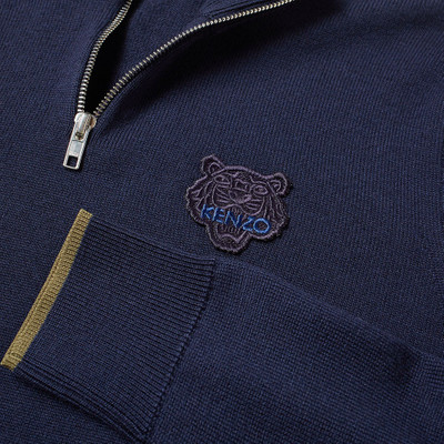 KENZO Kenzo Tiger Crest Half Zip Sweat outlook