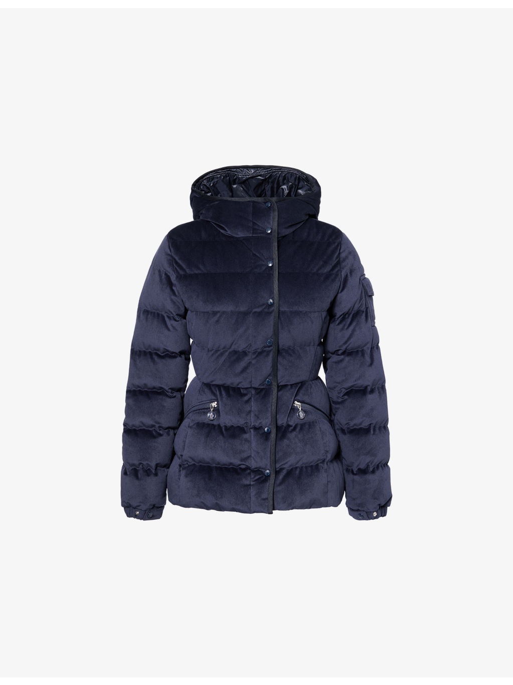 Barante Cinched-Waist Woven-Down Jacket - 1
