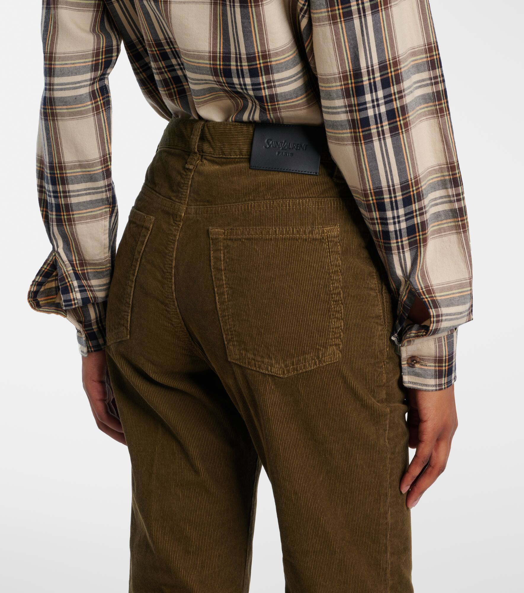 Clyde cotton corduroy wide-leg pants - 6