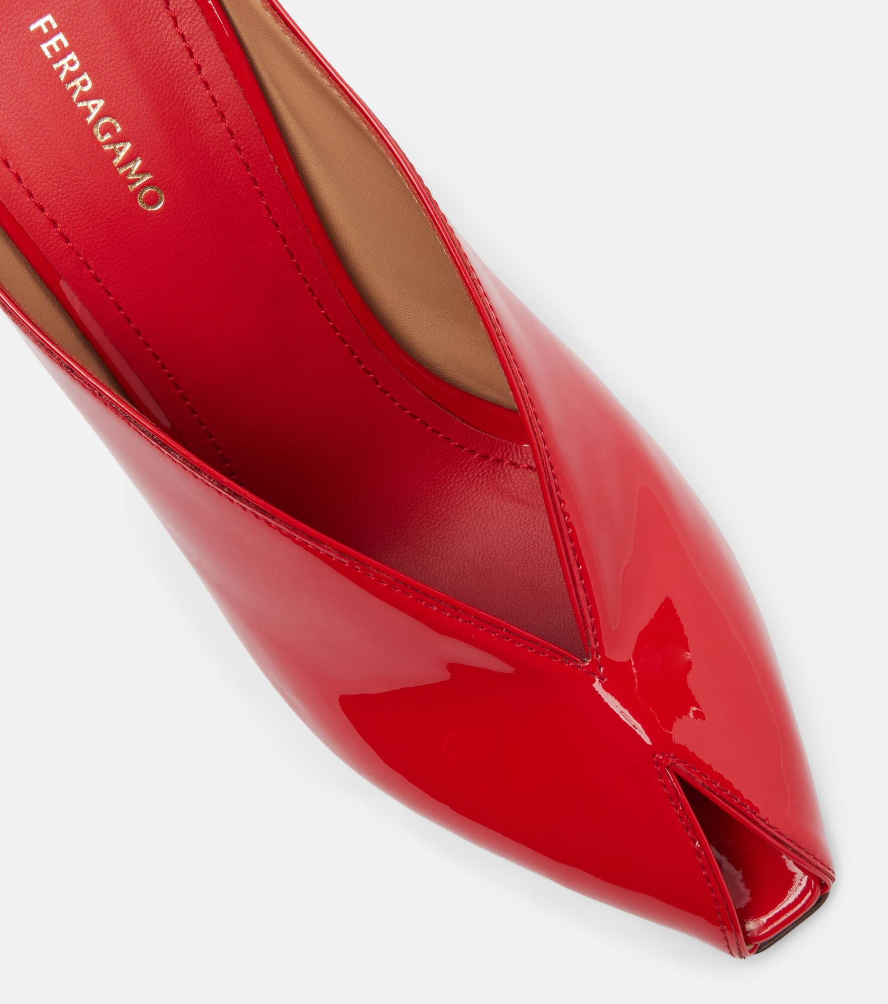 Alicia leather mules - 5