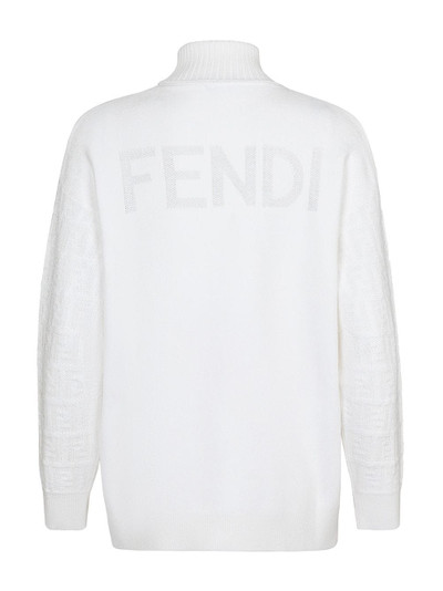 FENDI FF logo intarsia jumper outlook