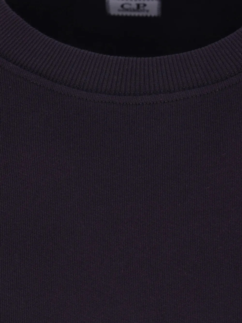 C.P.COMPANY - Men Sweatshirts Crew Neck In Diagonal Raised Fleece - 4