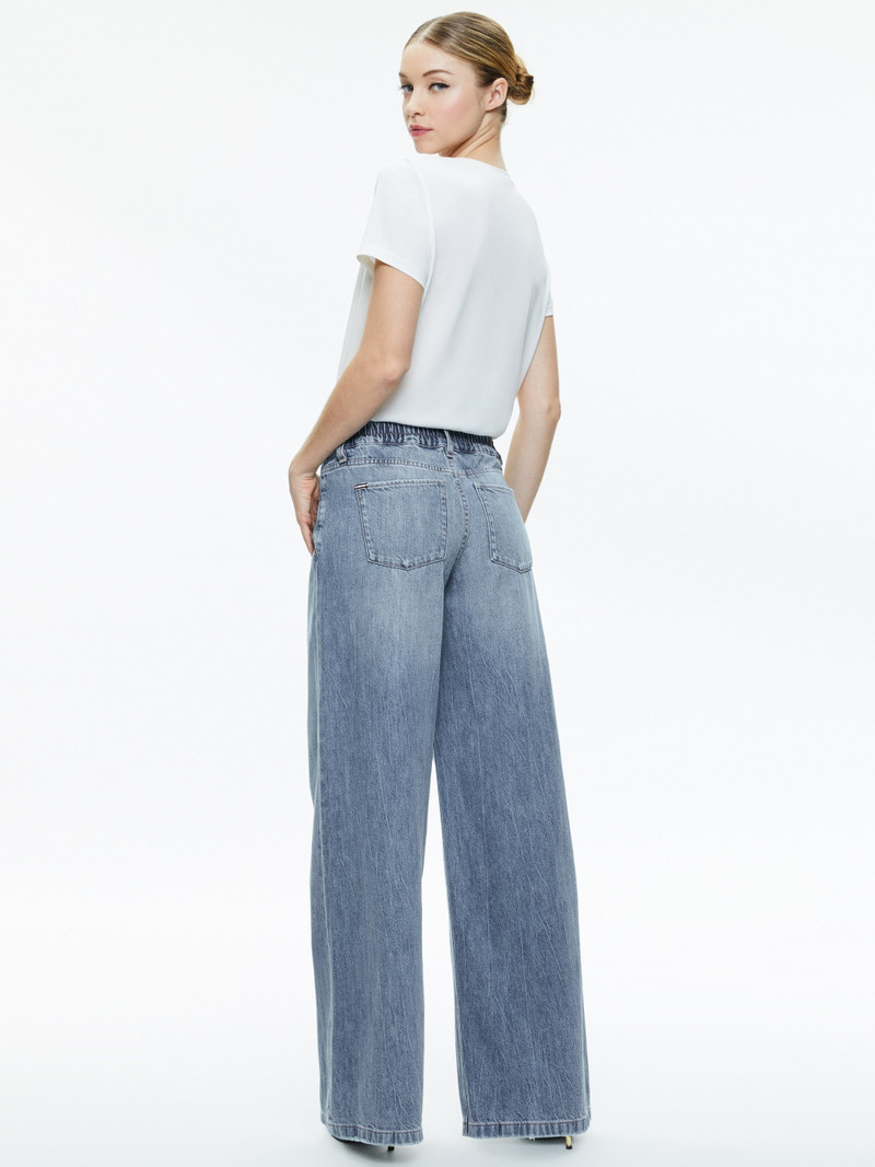 JOJO LOW RISE FULL LENGTH 5 POCKET JEAN 3