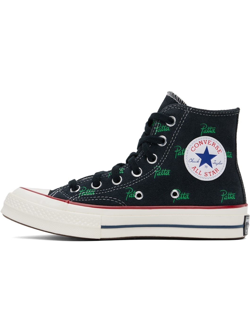Black Patta Edition Chuck 70 High Top Sneakers - 3
