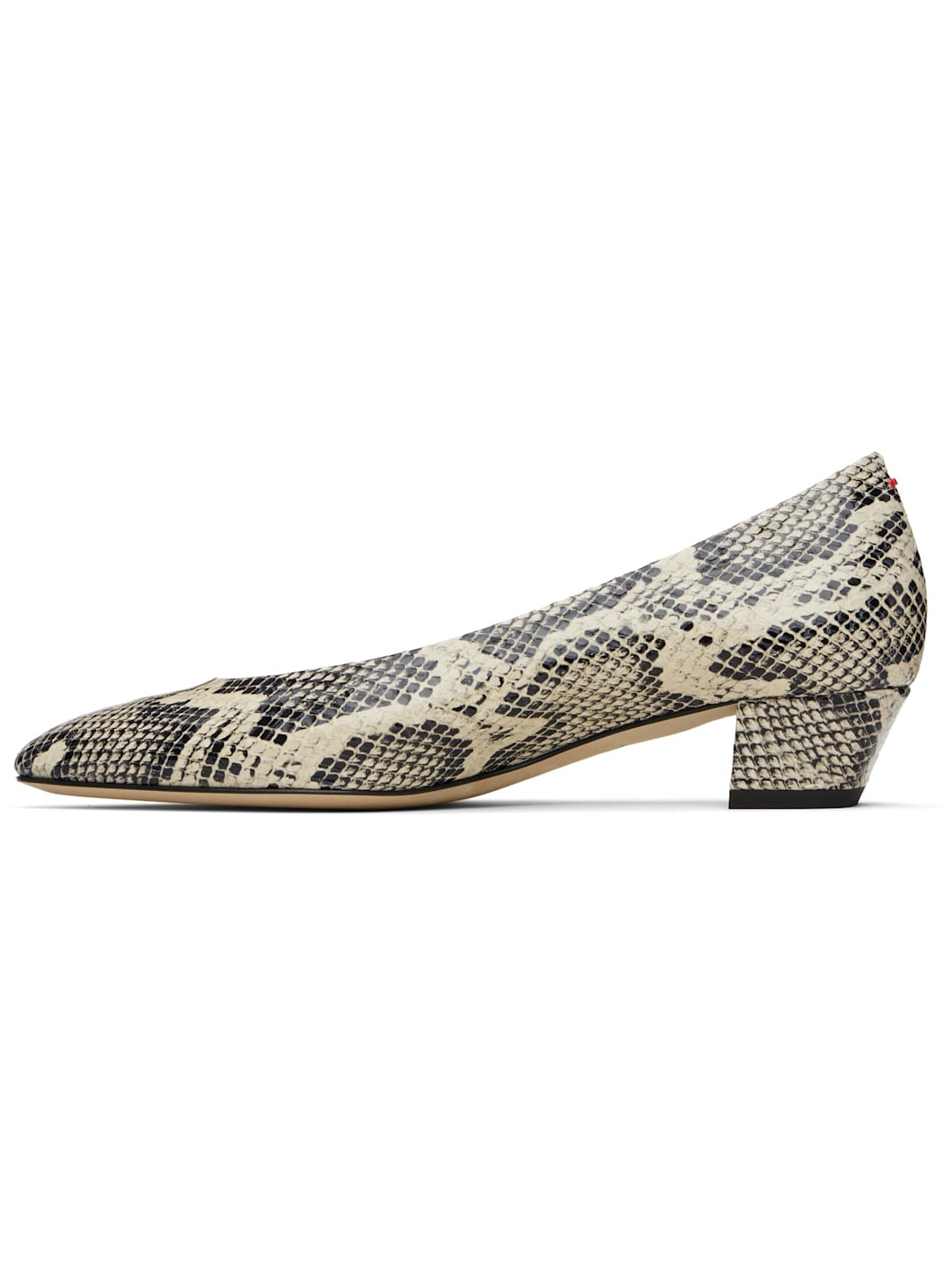 Beige Helia Low-Cut Heels - 3