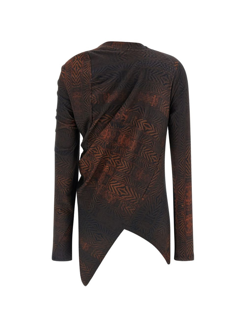Kiko Kostadinov Simpson asymmetrical top outlook