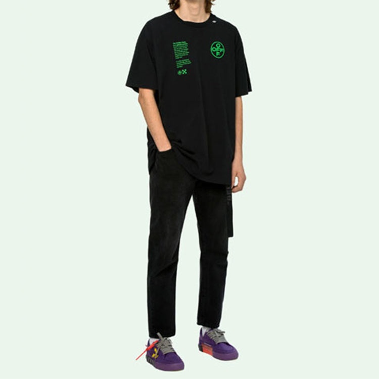 Off-White C/O Virgil Abloh Men'S Black Arch Shapes Over OMAA038R201850061045 - 6
