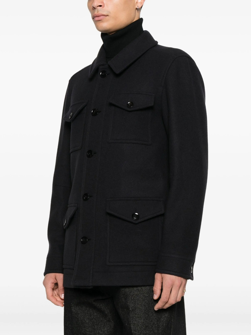 TOM FORD Tom Ford Flap-pocket Button-front Jacket outlook