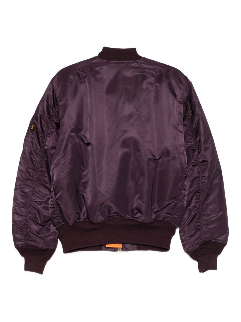 ALPHA INDUSTRIES zip-up bomber jacket outlook