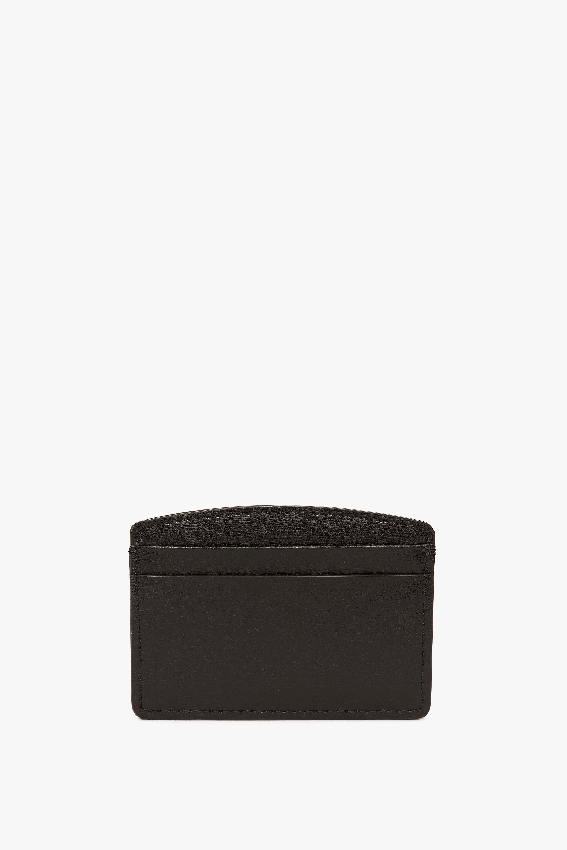 Victoria Card Holder In Black Leather - 3