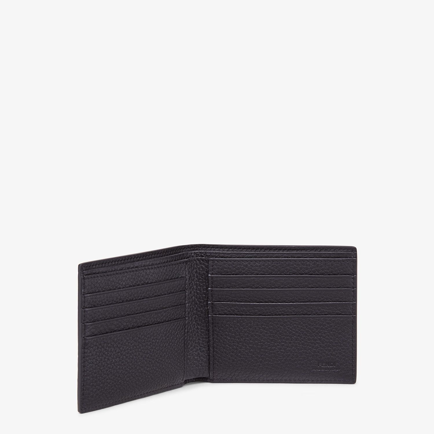 Gray calfskin bi-fold wallet - 3