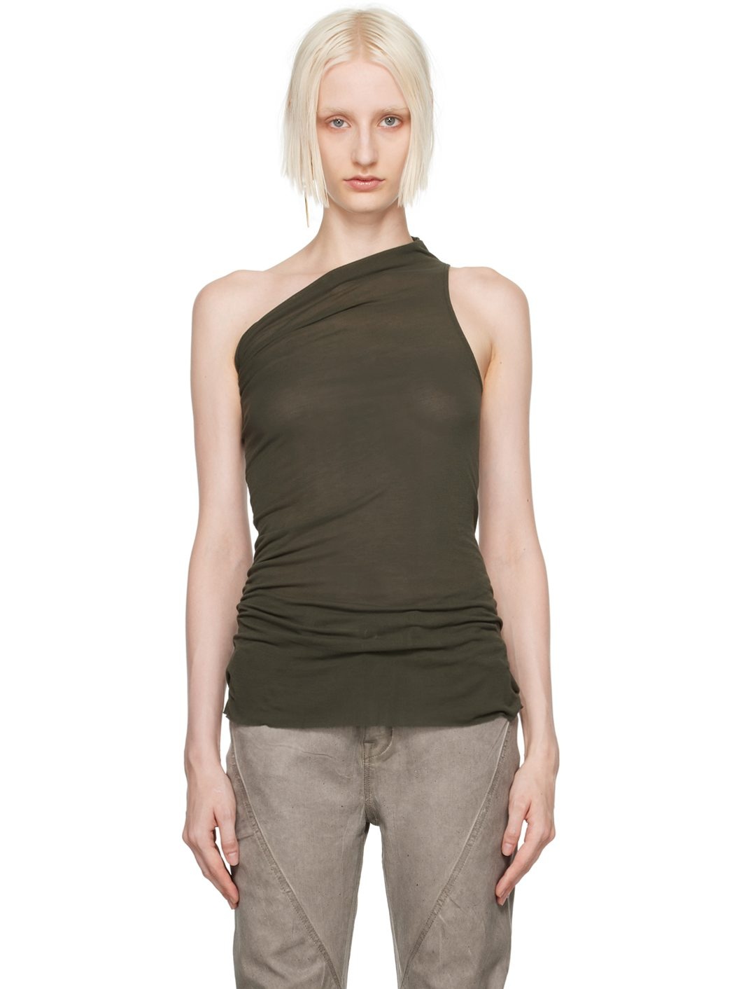 Green Porterville Athena Tank Top - 1