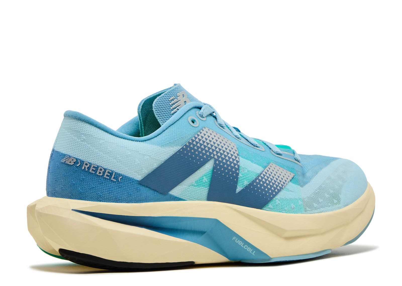 NEW BALANCE WMNS FUELCELL REBEL V4 'QUARRY HERON BLUE' - 3