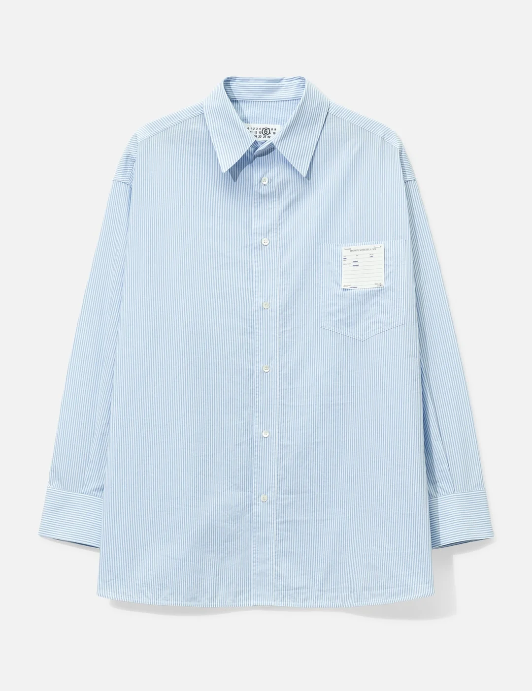 STRIPED POPLIN SHIRT - 1