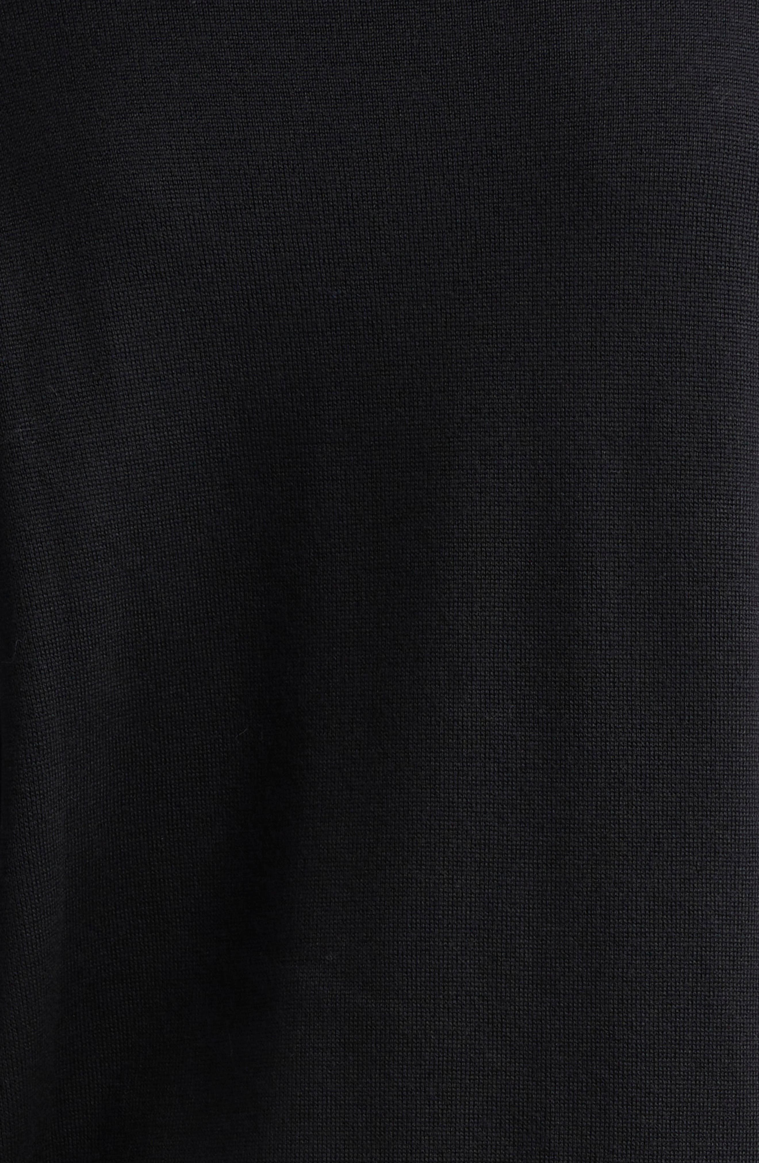 AMI PARIS Ami de Coeur Wool Crewneck Sweater in Black at Nordstrom - 7