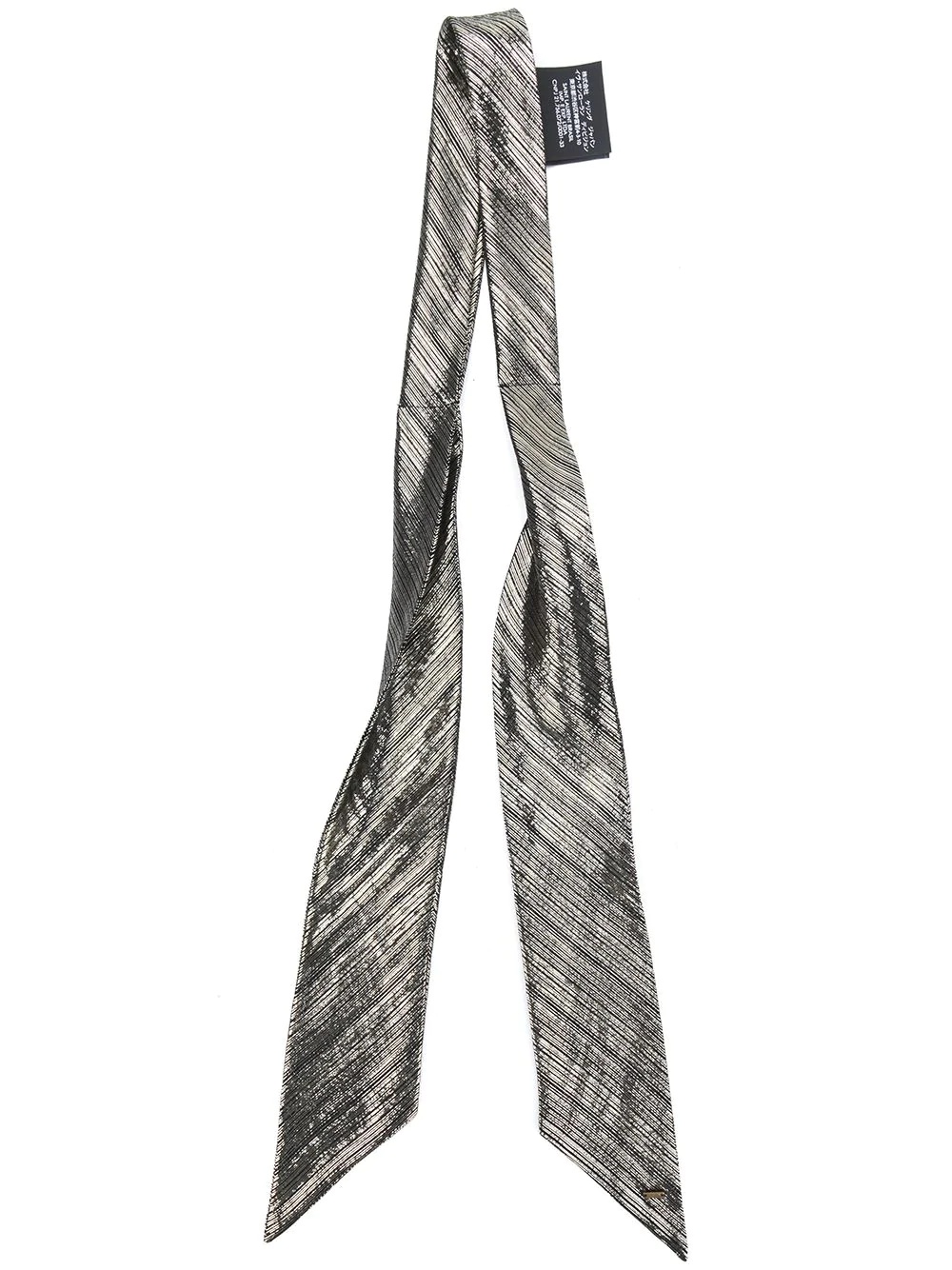 lavallière lamé jacquard scarf - 1