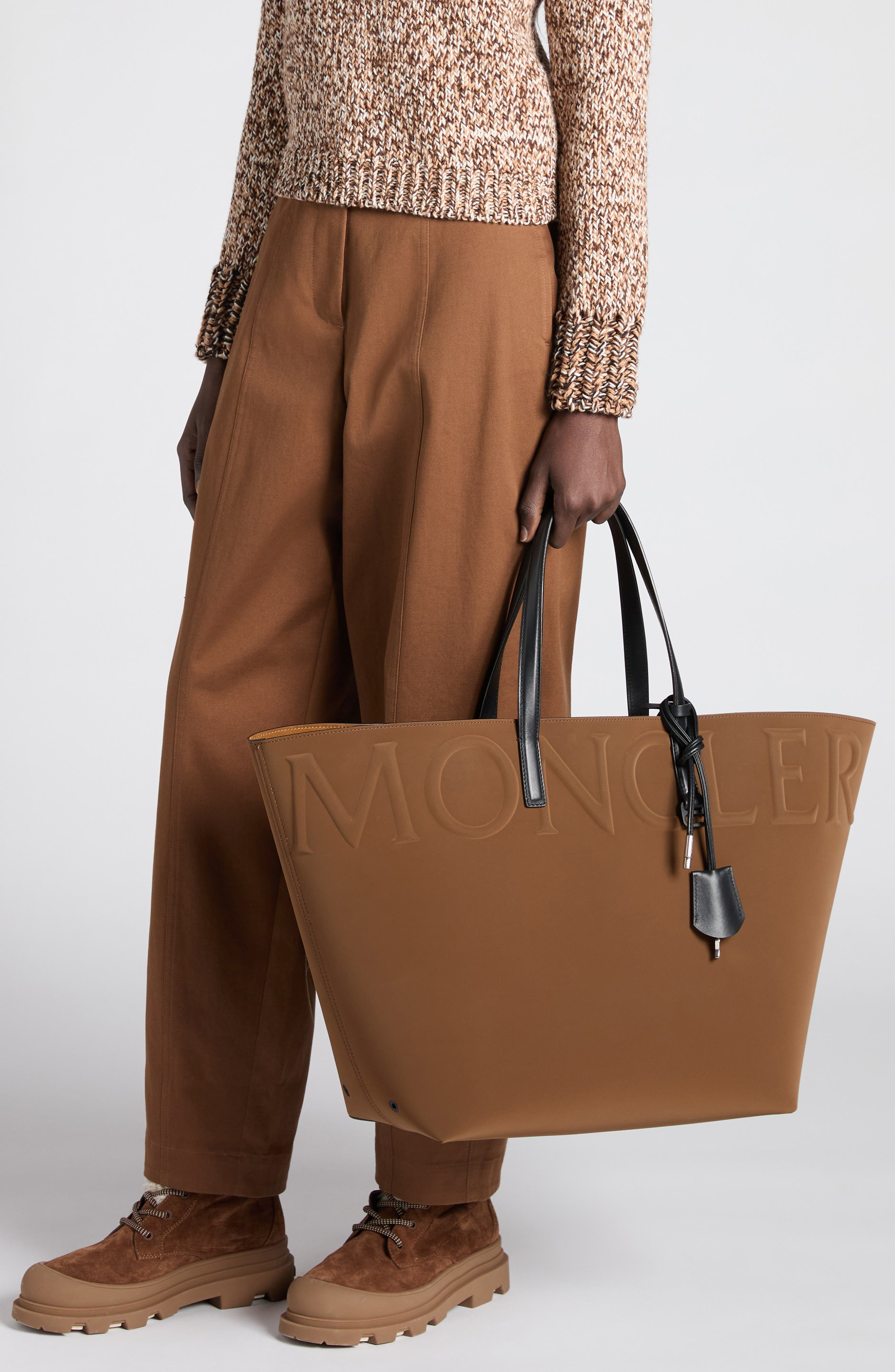 Moncler Large Very Tote in Brown at Nordstrom - 2