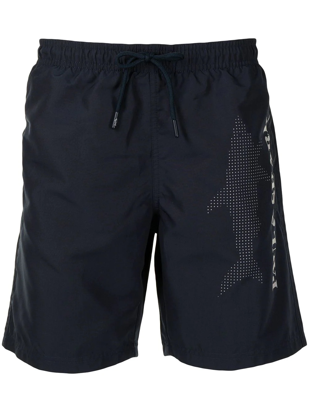 logo-print swimming shorts - 1