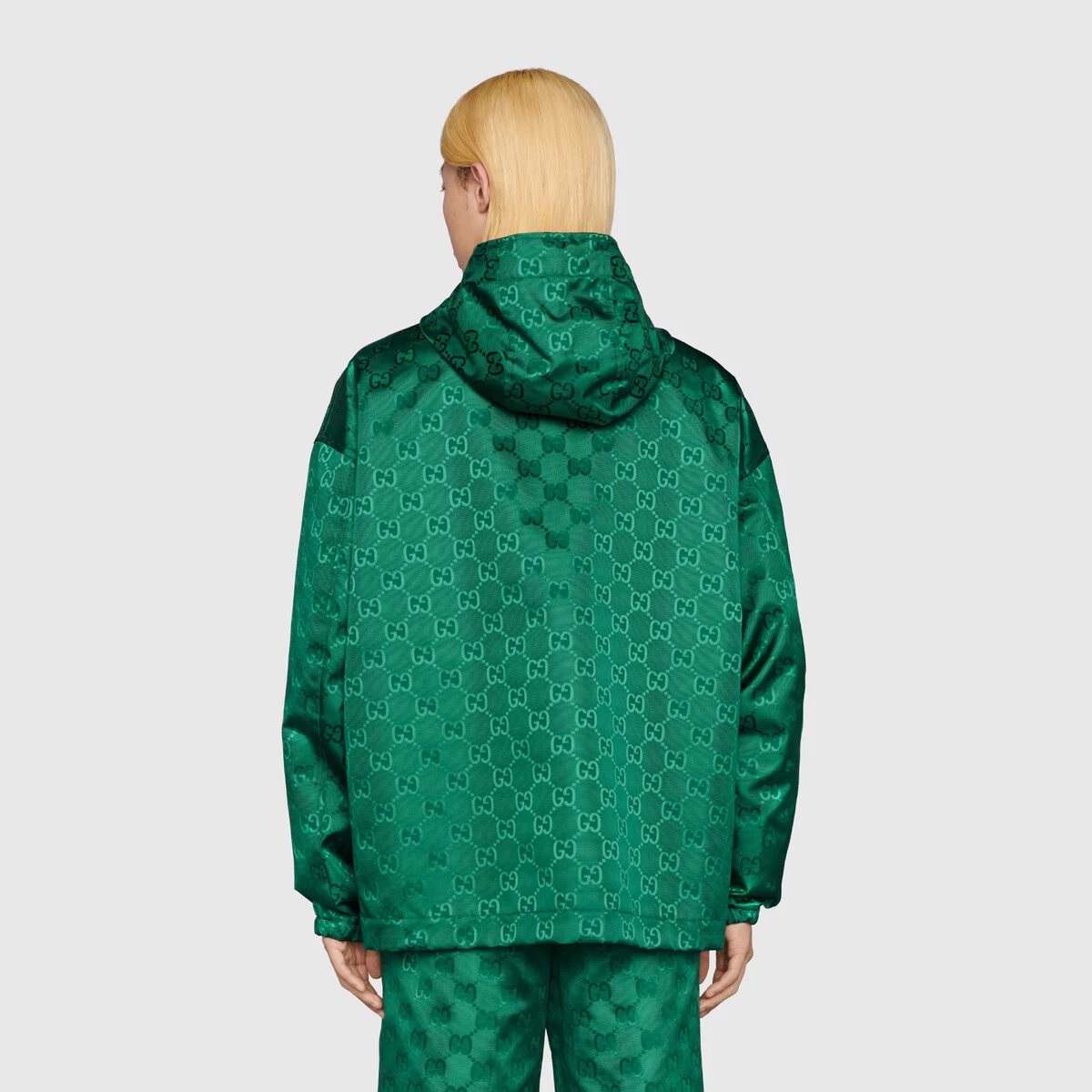 Water repellent GG canvas jacket - 4