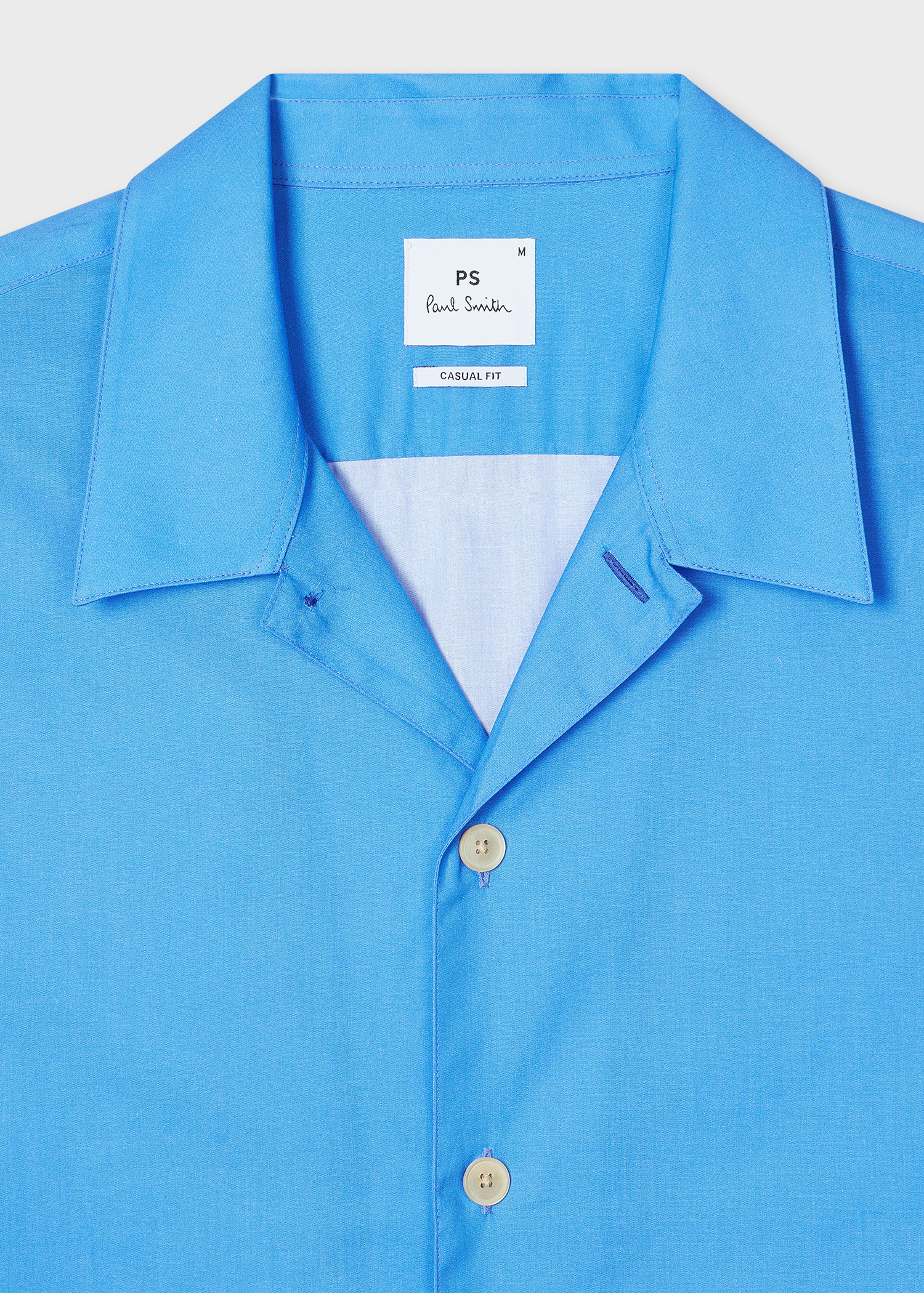 Blue Swiss Alps Print Short-Sleeve Shirt - 2