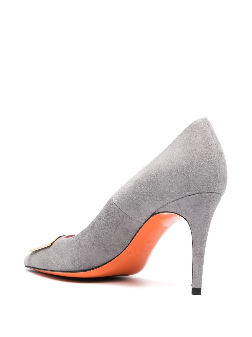 86mm suede pumps - 3