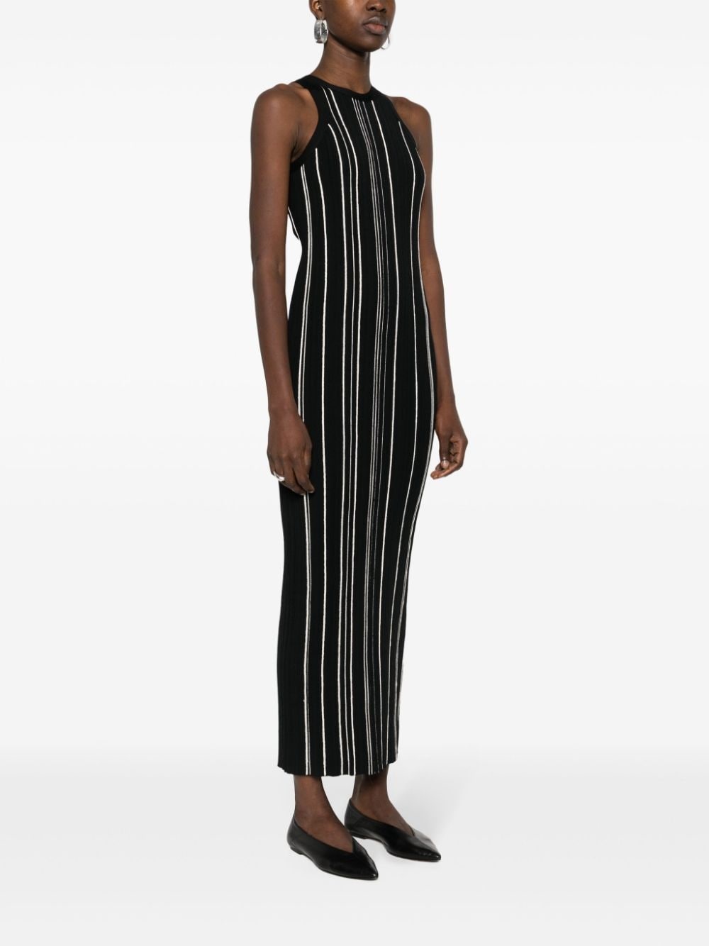 ribbed maxi tank dress - 3