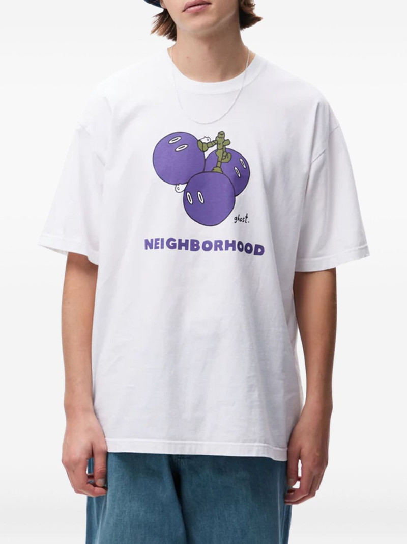 NEIGHBORHOOD print t-shirt outlook