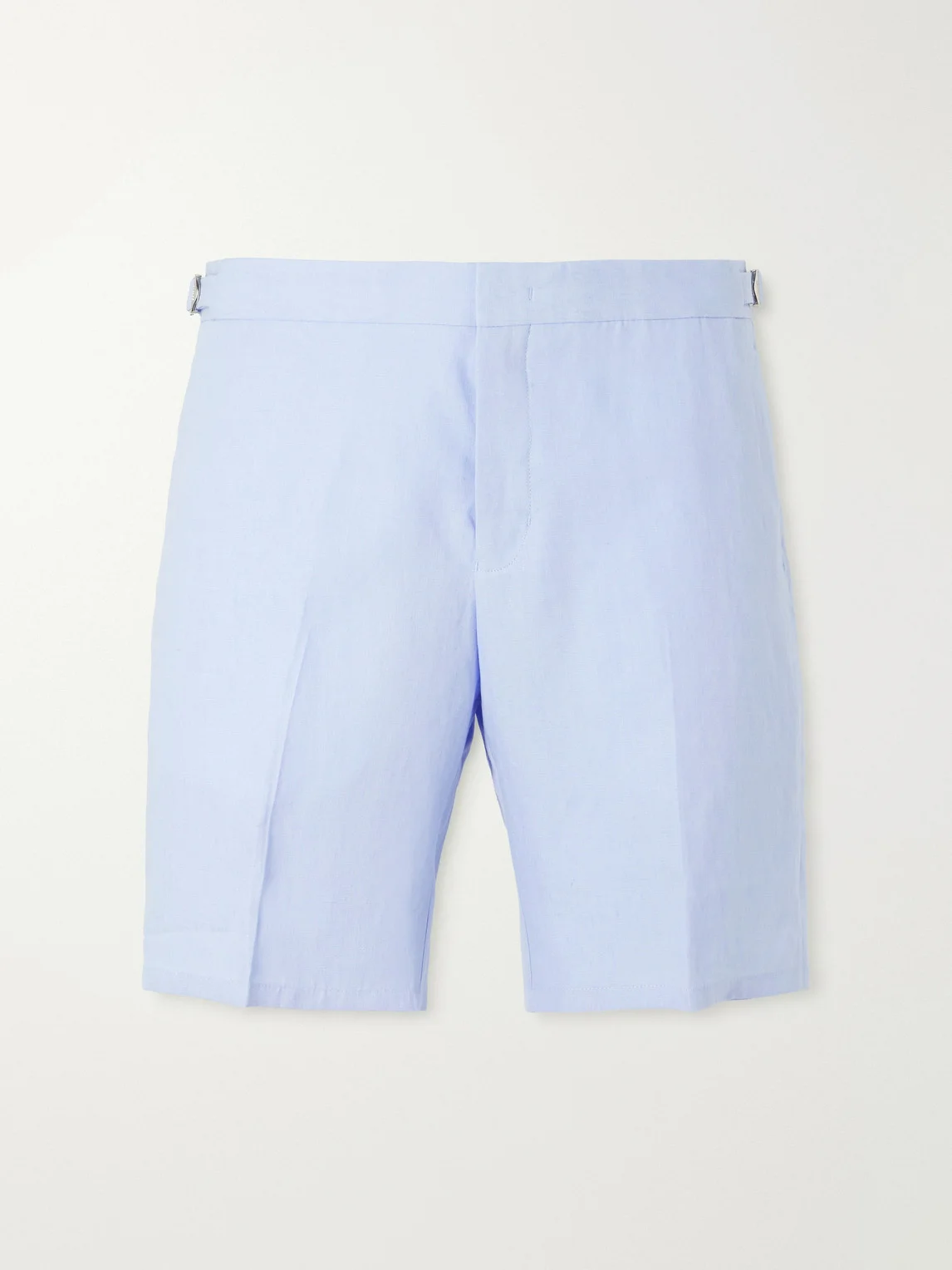 Norwich Straight-Leg Linen Shorts - 1