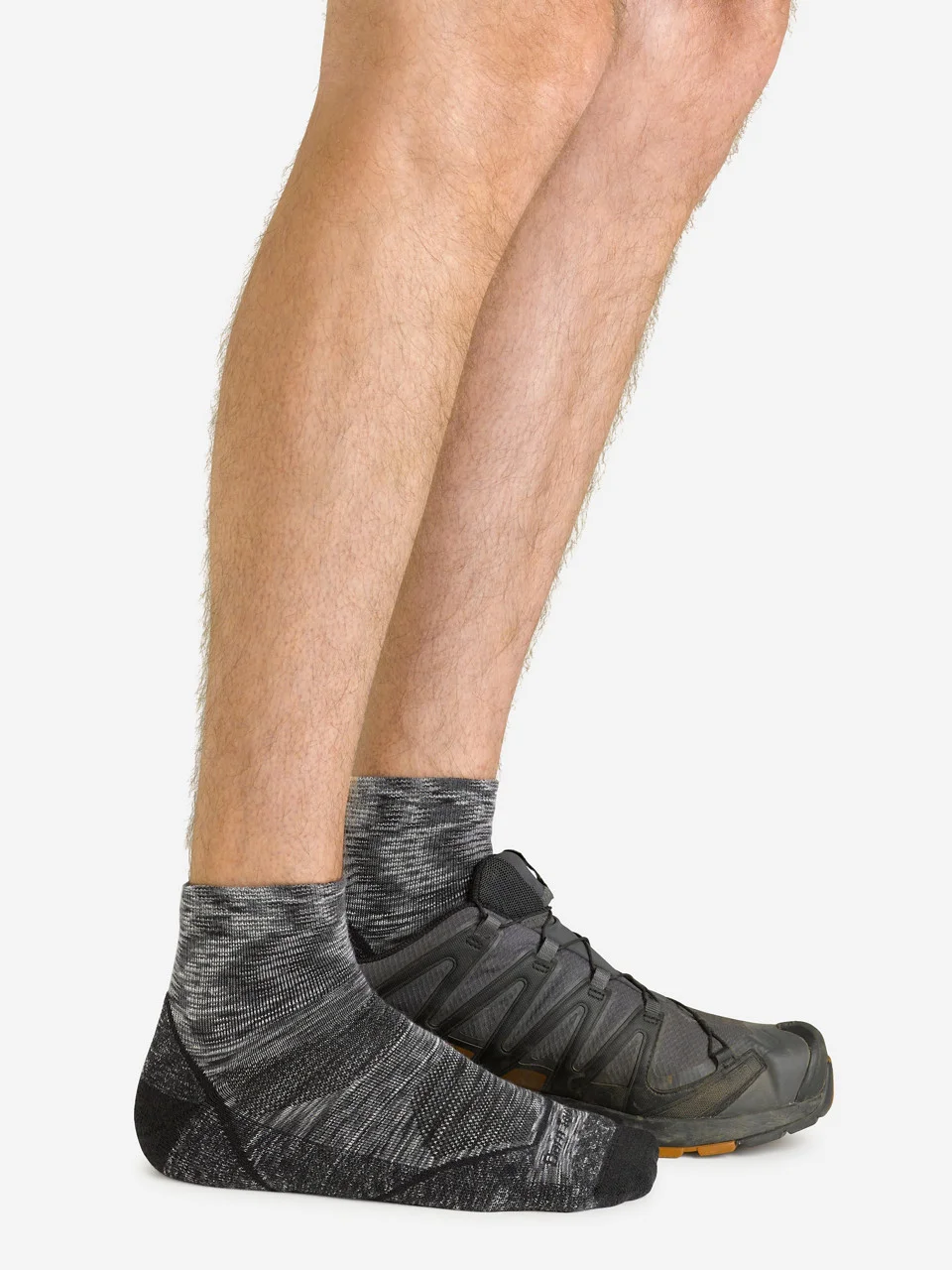 Men's Light Hiker 1/4 Lightweight with Cushion Hiking Socks - 1