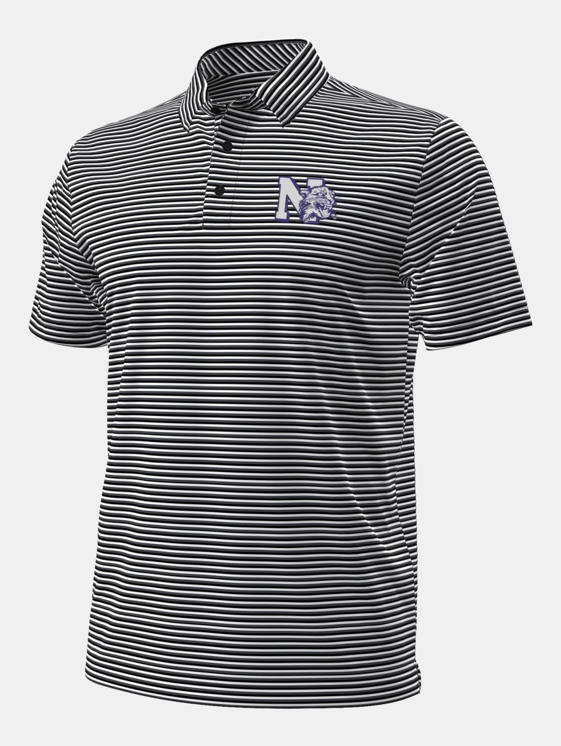 UA Drive Micro Groove Stripe Collegiate - 1