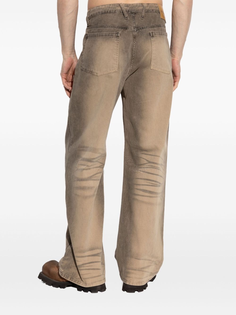 wide-leg jeans - 4
