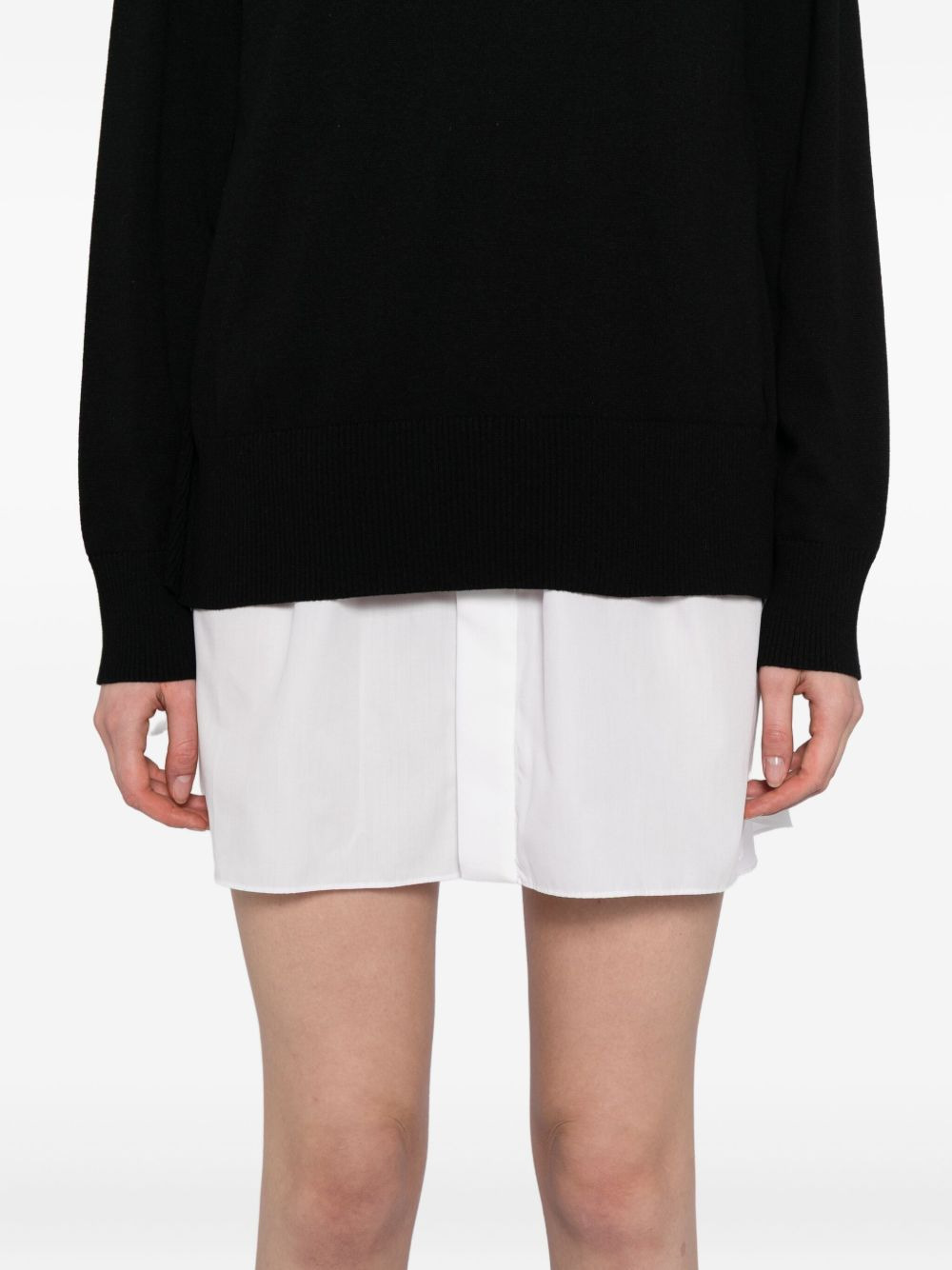 classic collar shirt dress - 5