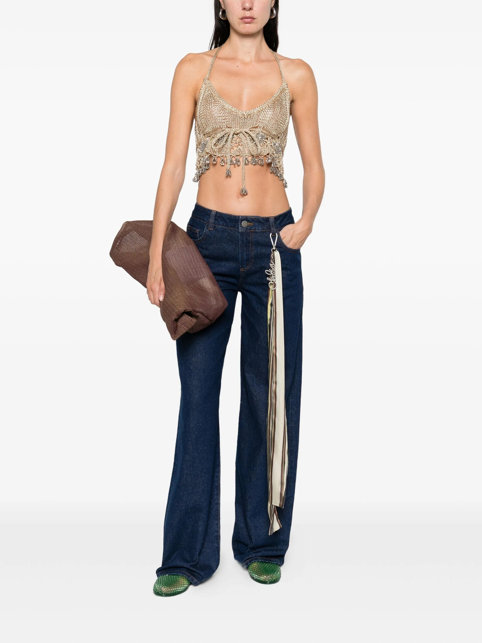 Siedres Odette Scarf-detail Jeans - 4