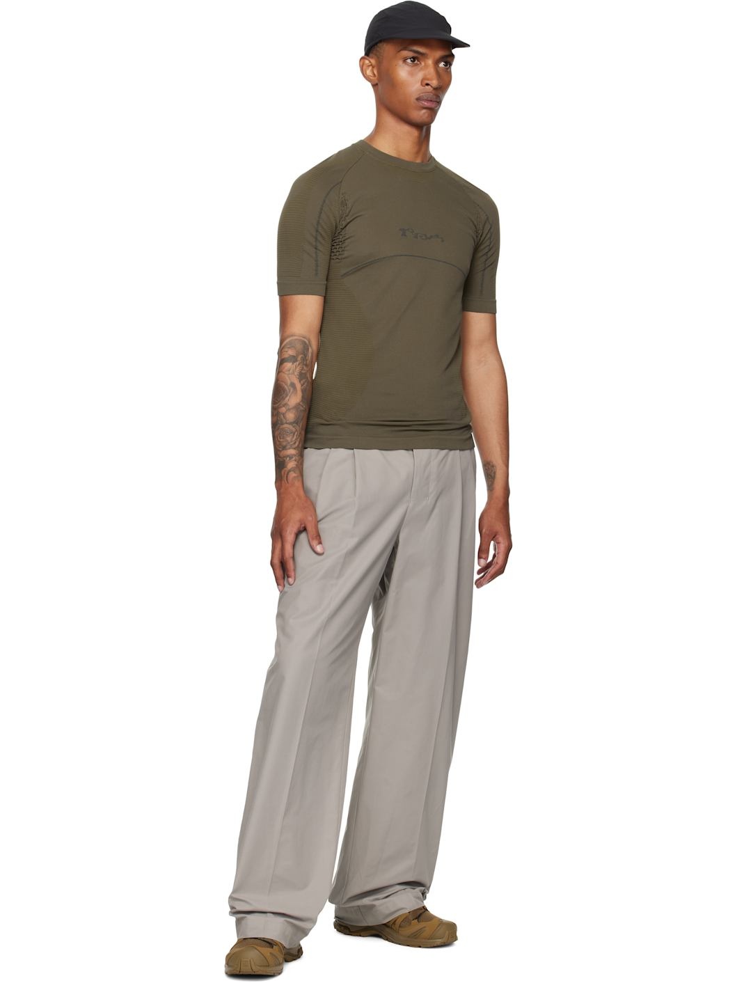 Green Seamless T-shirt - 4