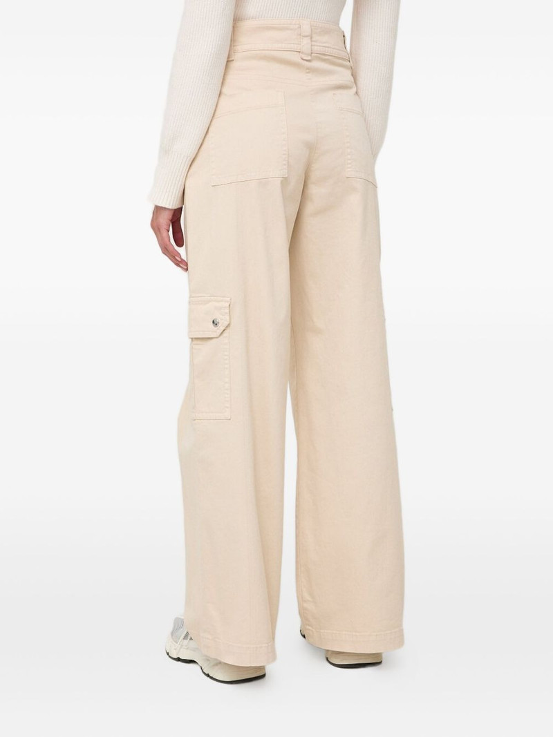 BOSS cargo-pocket wide-leg trousers outlook