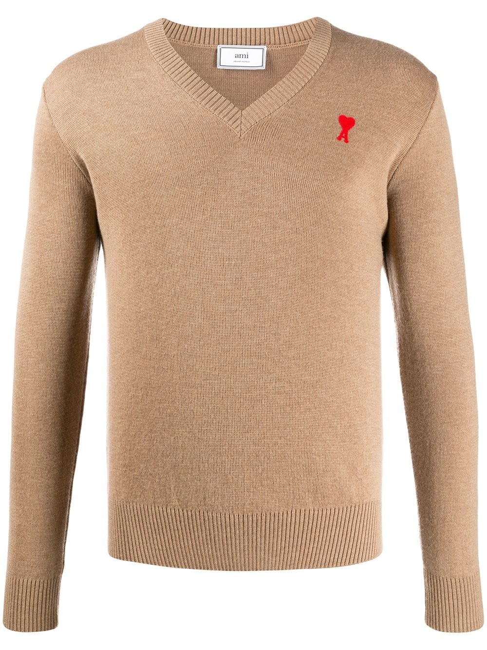 Ami de Coeur V-neck jumper - 1