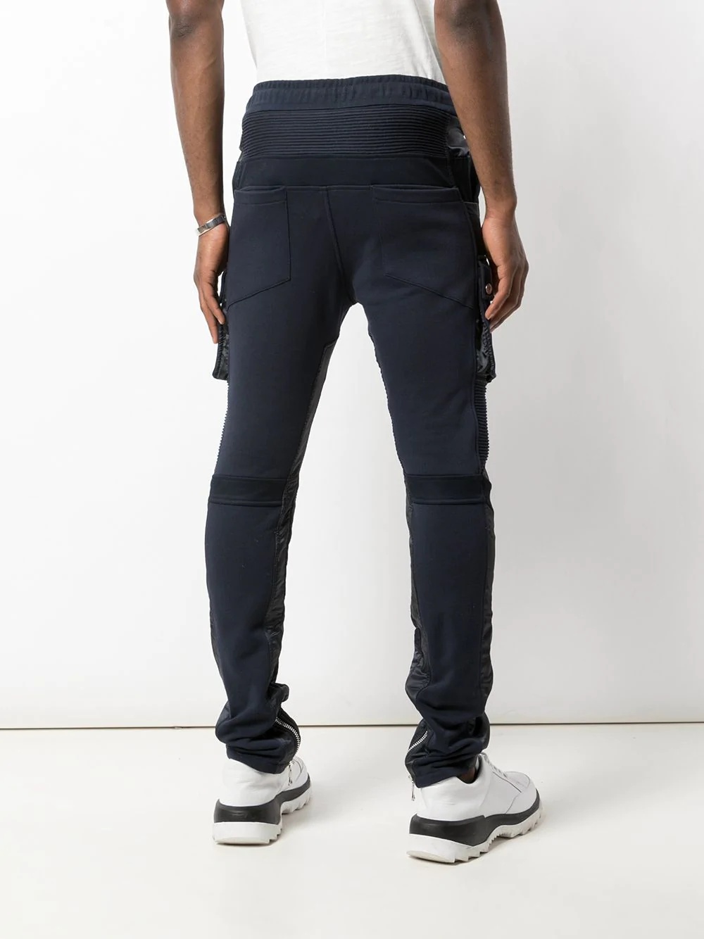 drawstring track pants - 4