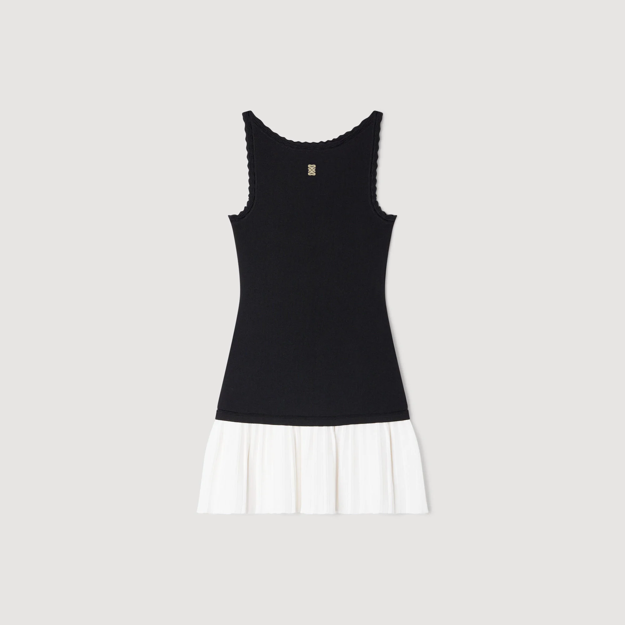 TWO-TONE MINI DRESS - 1