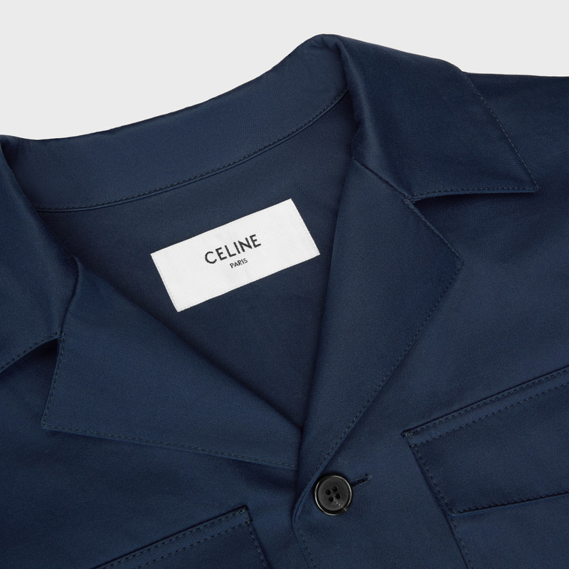 overshirt IN cotton satin 3