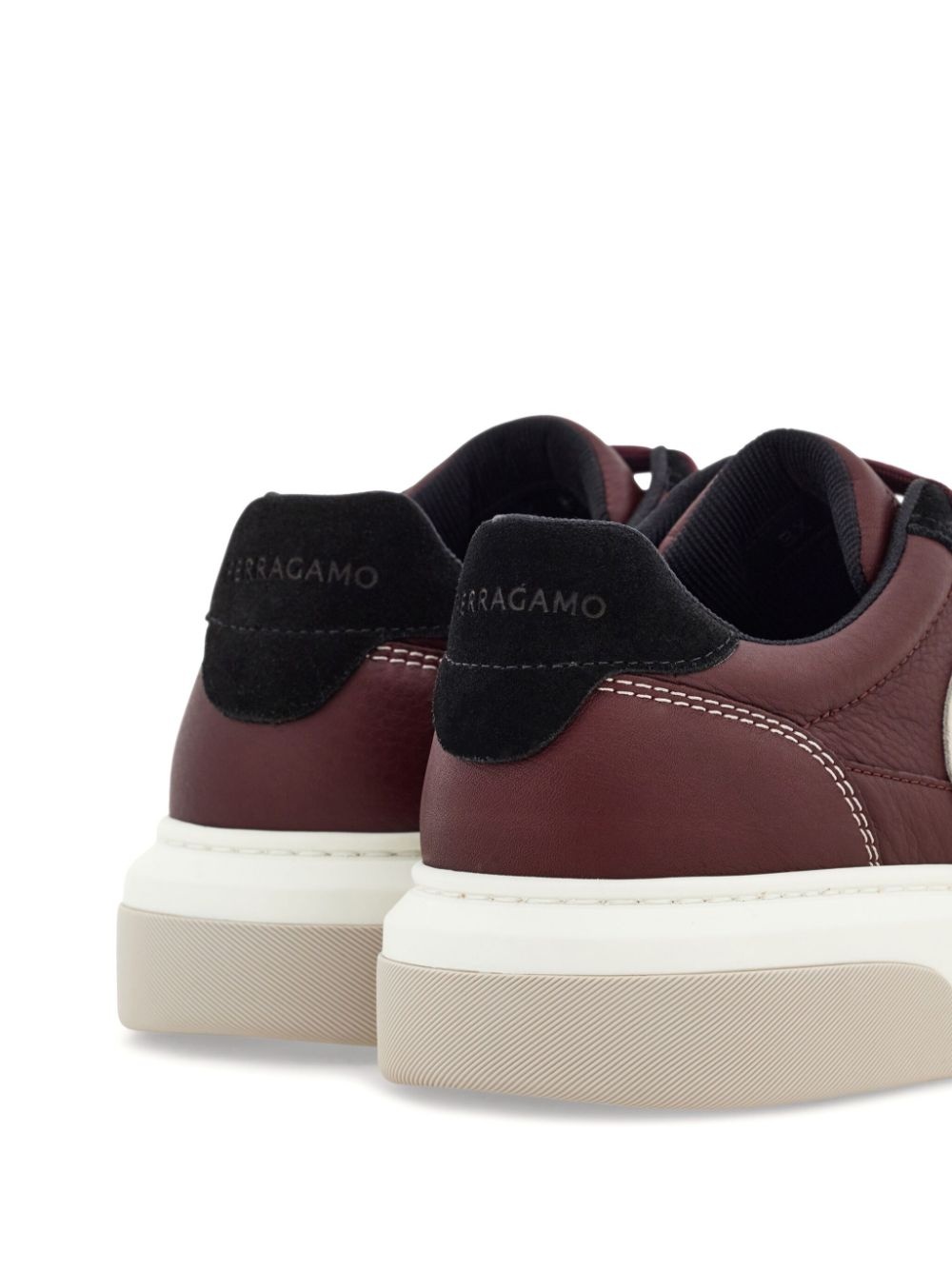 Gancini-appliqué sneakers - 3