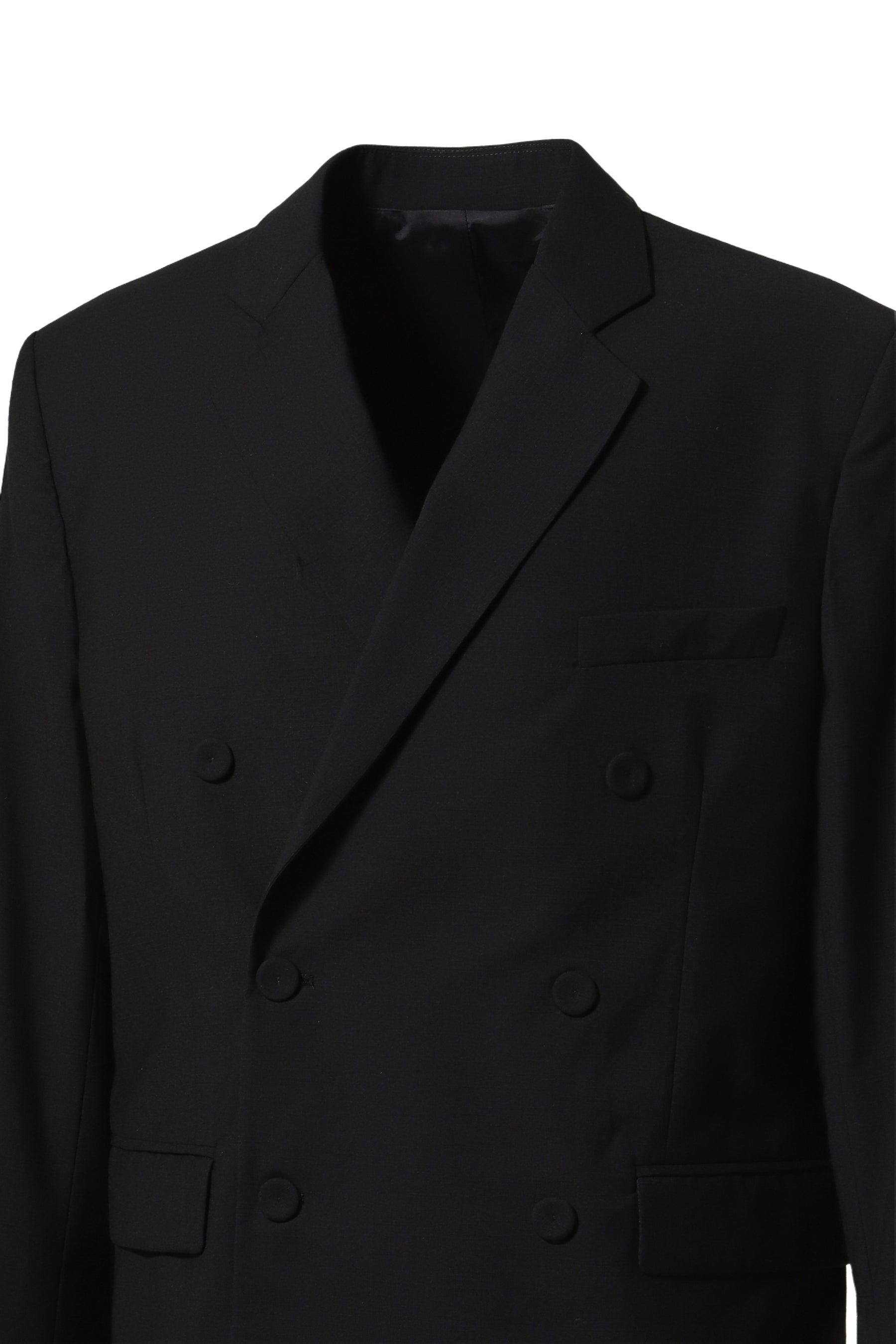424 DOUBLE BREAST JACKET / BLK | nubiantokyo | REVERSIBLE