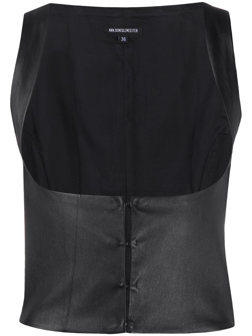 sleeveless corset top - 1