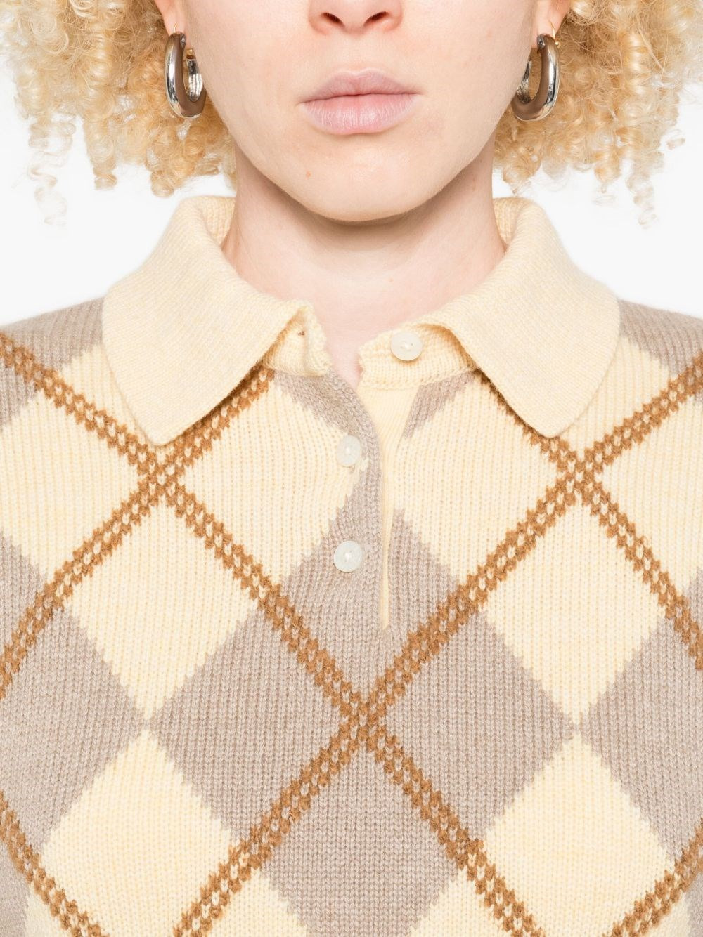 Jacquard polo shirt - 3