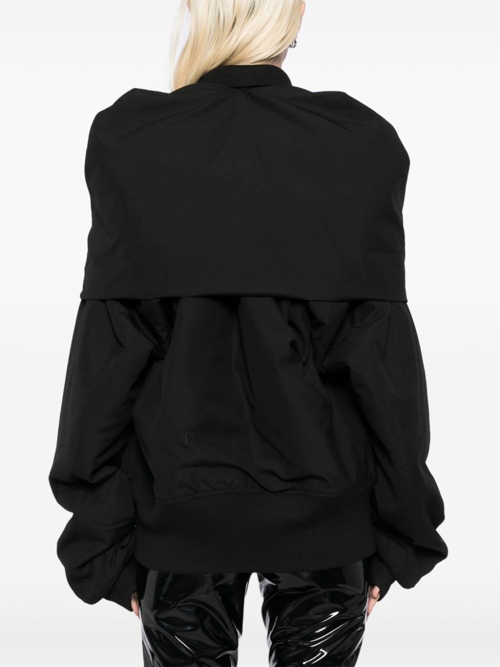 panelled bomber jacket - 4