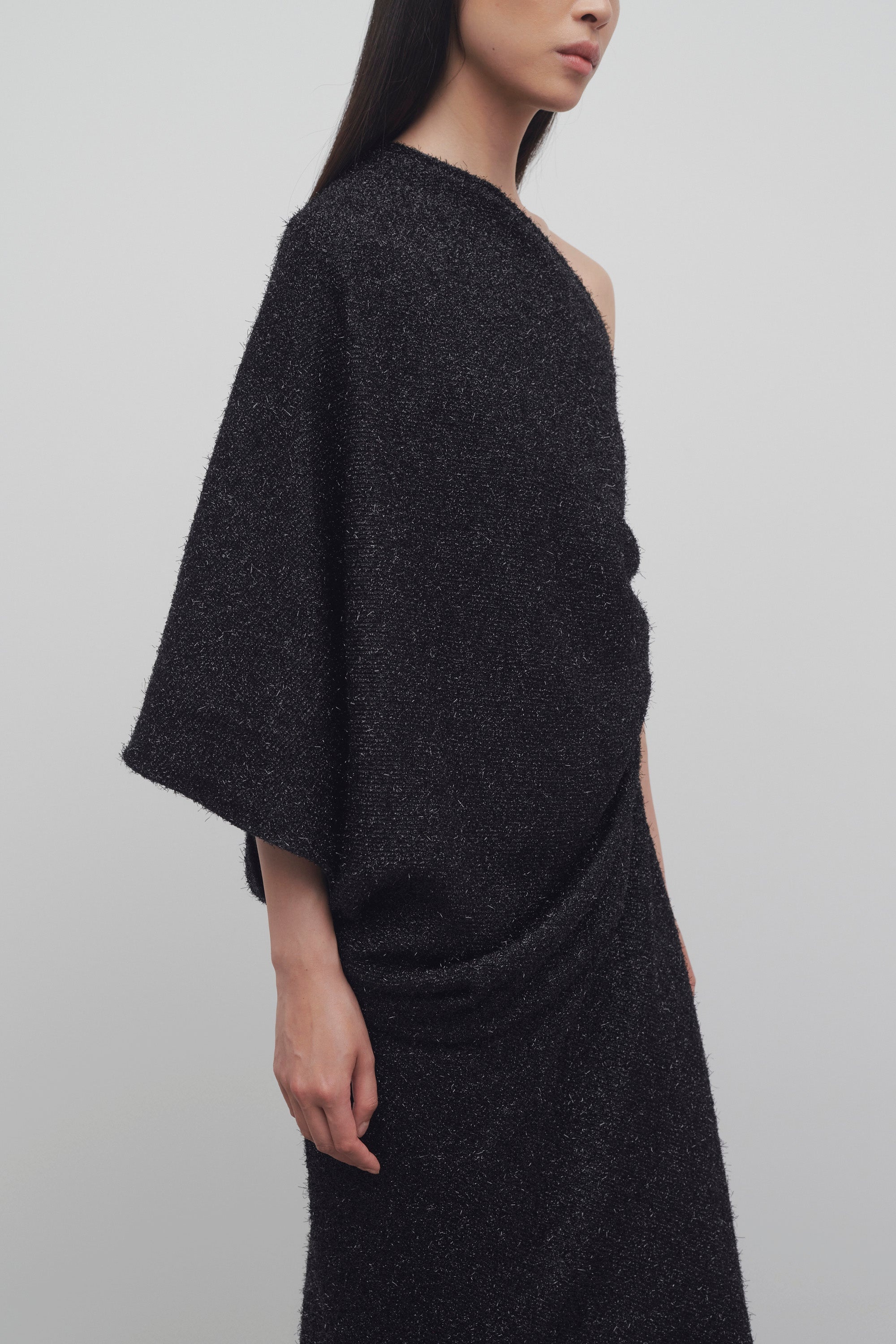 Dorota Dress in Nylon and Wool - 6