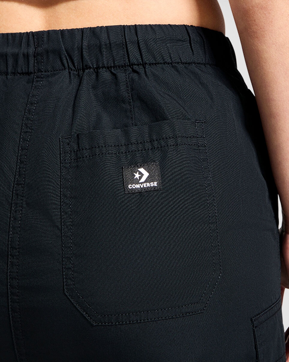 Long Woven Cargo Skirt - 6