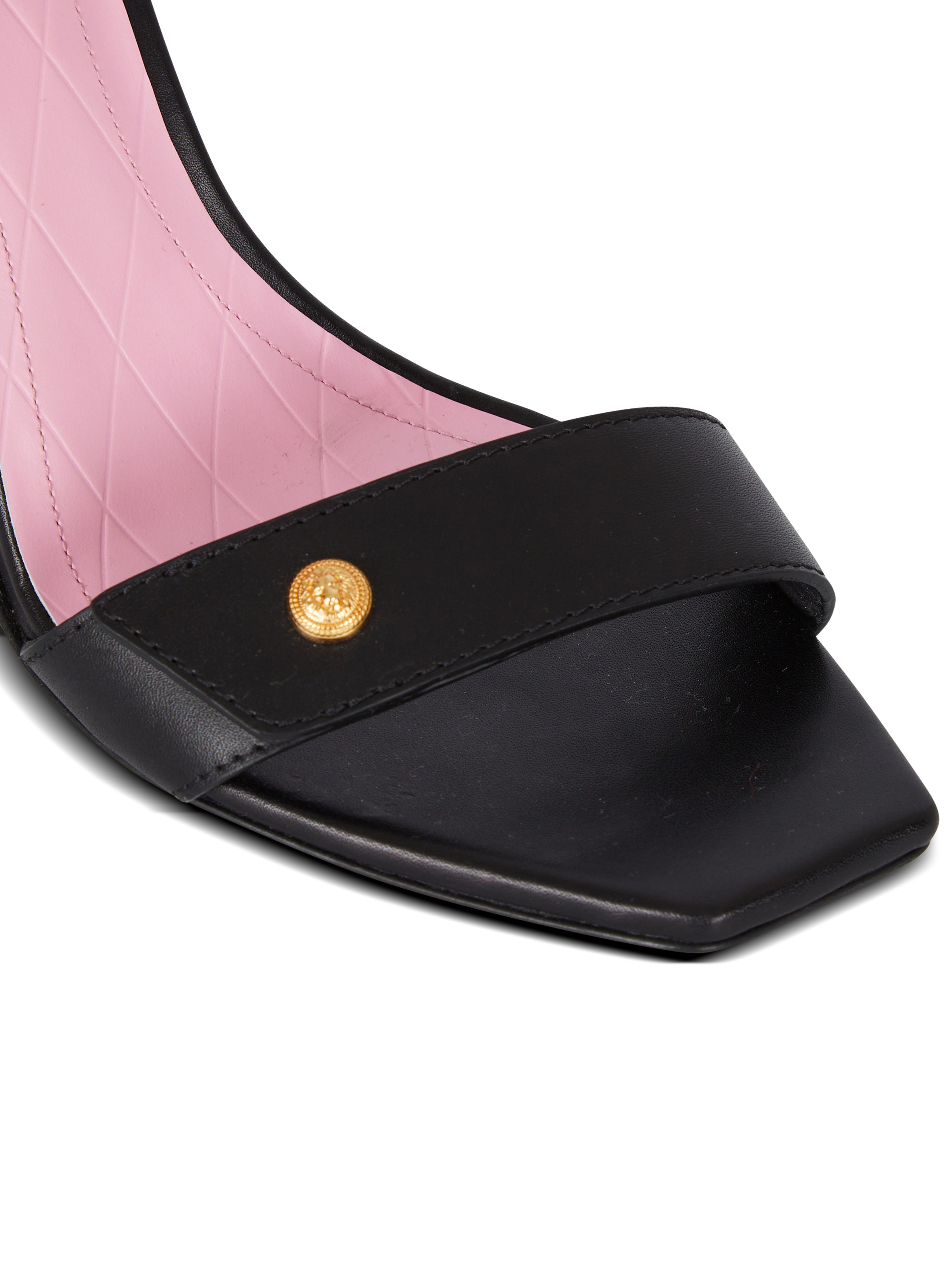 Heeled Eva sandals in calfskin - 6