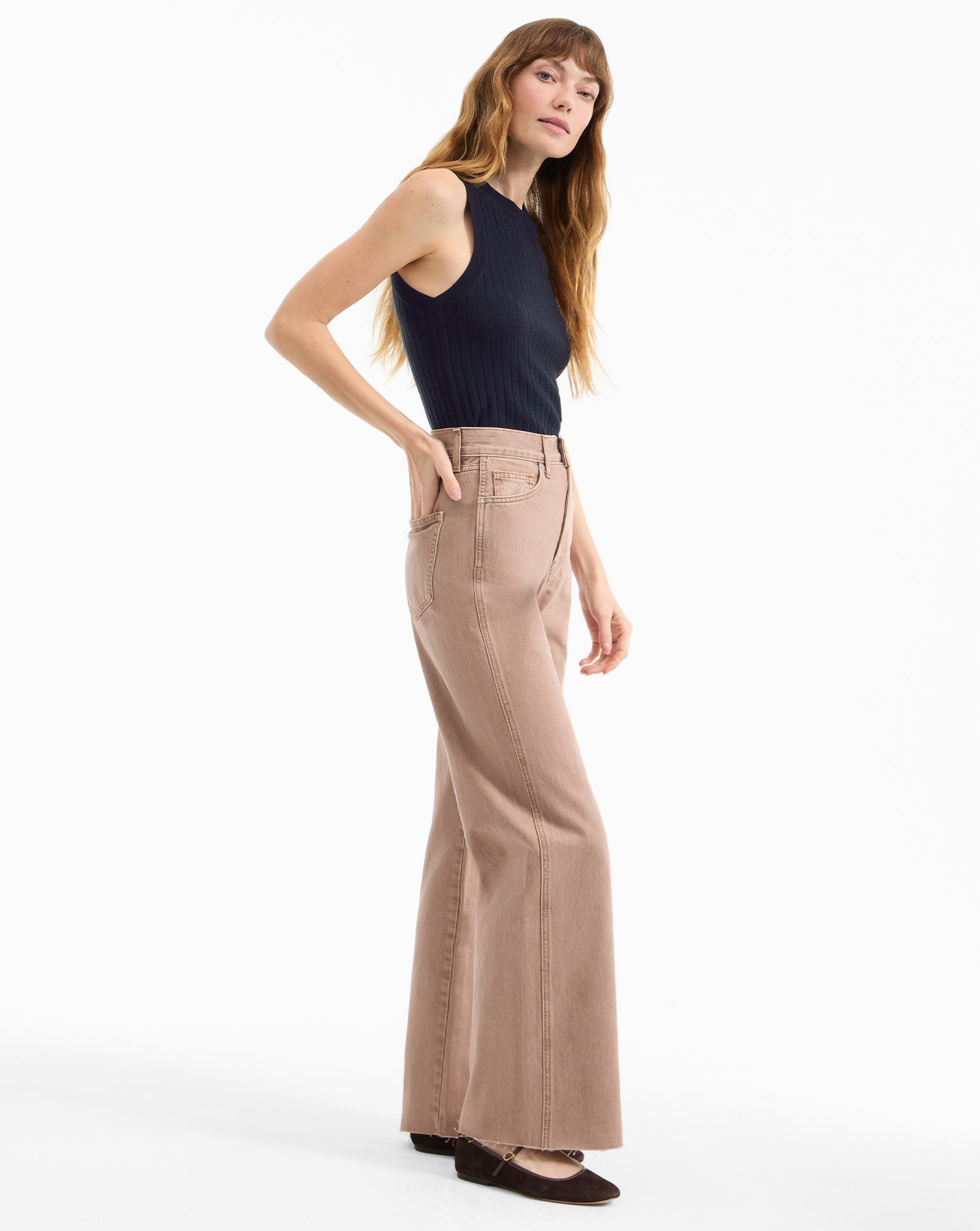 TAYLOR WIDE-LEG JEAN - 4